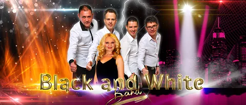 Musikgruppe-Black-and-White-Band